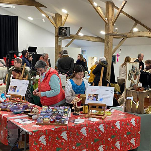 Marché de Noël dans la Grange